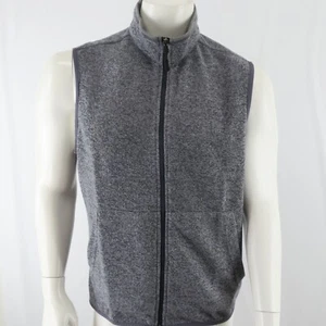 Robert Graham Full Zip Sweater Vest Mens Medium Gray Klose $148 - Picture 1 of 11
