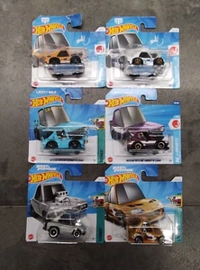 Hot Wheels Lotto Real Car Tooned (Mazda, Nissan, Dodge, Toyota) - Foto 1 di 5