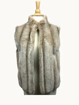 Жилет из искусственного меха от Gallery - размер M - цвет желтовато-коричневый - Изображение 1 из 4