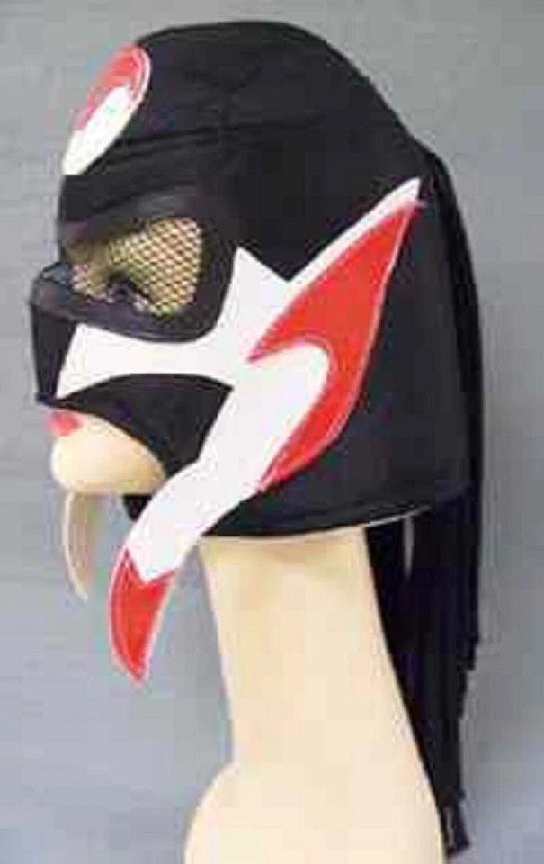 Luchador Mask Mexican Wrestler Wrestling Halloween Costume Accessory 2 COLORS - Image 1 of 1