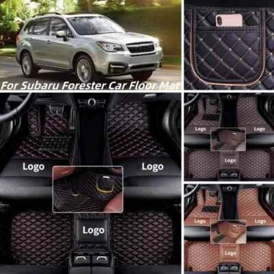 For Subaru Forester Car Floor Mat Anti-slip Waterproof Liners Carpet All Weather - Image 1 of 4