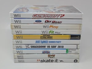 Lot of 10 Nintendo Wii Games - Various Condition - Tested & Working - Picture 1 of 1
