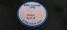Eric Clapton Tour Pass 08.04.1998