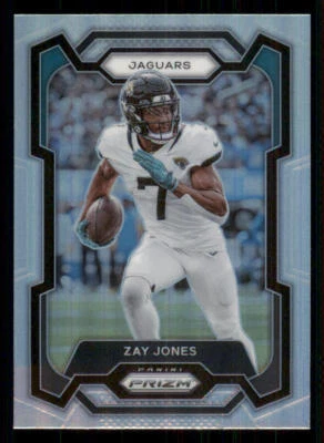 2023 Panini Prizm Prizms Silver #141 Zay Jones - Image 1 of 2