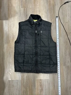 Chaleco acolchado para hombre IZOD Perform X negro talla M chaqueta cremallera (A291) Foto 1 de 4