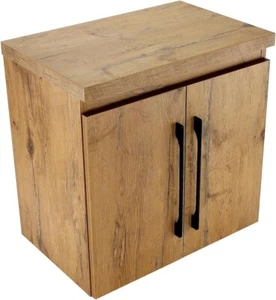 paplinskimoebel Badunterschrank mit Platte Hänged Türe Regal Allzweckschrank 60 - Bild 1 von 14