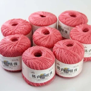 Sale New 8 Balls x 50gr Soft Cotton Thread Yarn Crochet Lace Shawl Knitting 04 - Picture 1 of 12