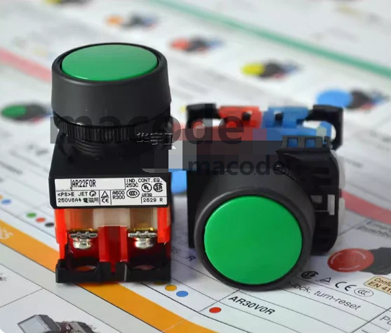 1pc FUJI AR22F5R-11G Push button switch #YY0 - Image 1 of 1