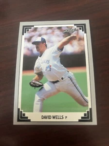 1991 Leaf David Wells #140 Toronto Blue Jays - Picture 1 of 1