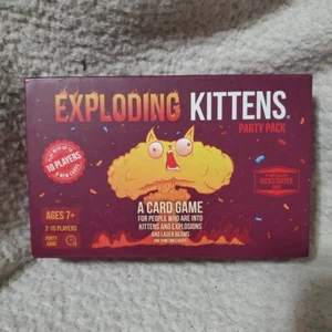 EXPLODING KITTENS PARTY PACK AGES 7+ 2-10 PLAYERS NEW SEALED Cards - Picture 1 of 4