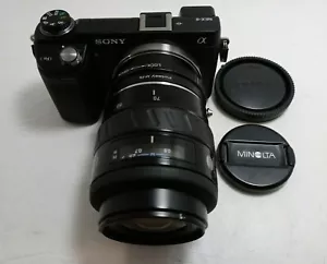 Sony E-mount adapted MINOLTA (Konica) 35-80 mm F/3.5-4.5 Standard ZOOM Lens - Picture 1 of 12