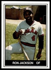1982 TCMA Spokane Indians Ron Jackson Spokane Indians #21