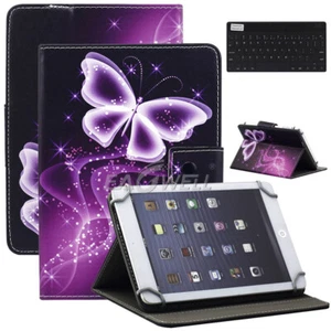 8" Universal Tablet Leather Case Cover For Amazon Fire HD 8 Plus 2020 10th Gen - Picture 1 of 56