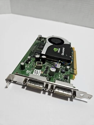 NVIDIA Quadro FX570 256MB GDDR2 PCIe x16 Graphics Card- WX397 - Image 1 of 4