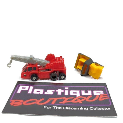 Transformers Reissue Iron Lift SIXBUILDER #3 MICROMASTER DEVASTATOR G1 COMPL... - Image 1 of 4