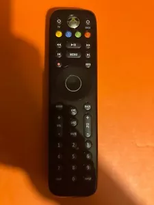 Microsoft XBOX 360 DVD Media Remote Control Black Model 1493; used - Picture 1 of 2