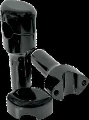 Guidão LA Choppers 4 polegadas preto liso pesado riser Yamaha V Star 650 98-16 - Imagem 1 de 3