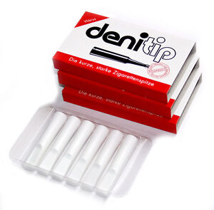 DENITIP Cigarette Holder from DENICOTEA color White - 18 holders