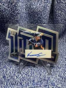 Kenedy Corona - AUTO - #9/9 - PURPLE LAVA - 2024 Leaf Metal - Top 100 - T-KC1 - Picture 1 of 2
