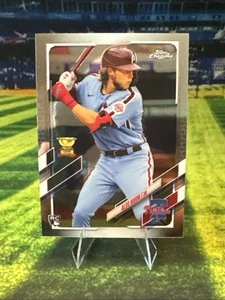 2021 Topps Chrome RC Alec Bohm #119 Philadelphia Phillies - Picture 1 of 2