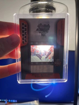 2002 Fleer Focus Jersey Edition - Freeze Frame Ricky Williams #FR-RW Jersey MEM - Image 1 of 3