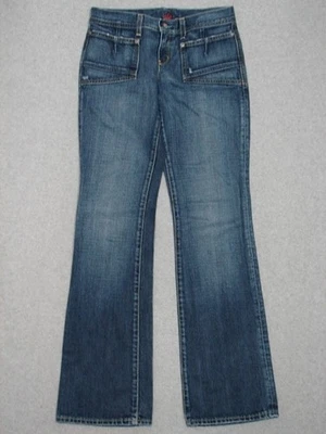 LF23415 VERY COOL BLUE CULT BRAND *BOOT CUT* WOMENS JEANS 28x23 - Image 1 of 4