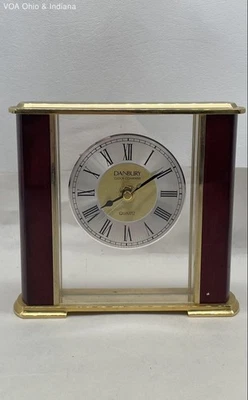 Винтажные кварцевые настольные часы Danbury - Изображение 1 из 4