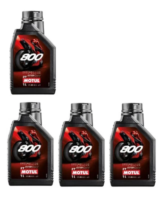 Motul 800 2T Factory Line Road Racing 4x 1L Motoröl 2Takt Motul 110085