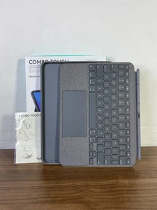 Logitech Combo Touch Gray Multi-Touch Keyboard Case For iPad Pro 11 In M4 - Picture 1 of 12