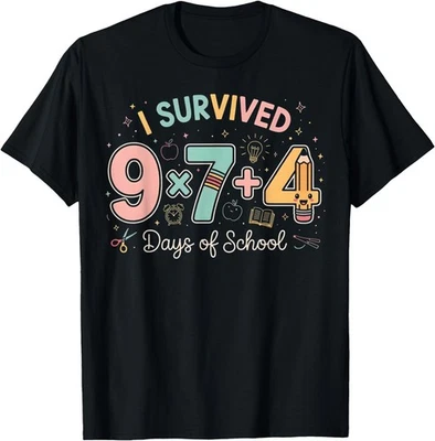 Camiseta Divertida Six Seven 67 Días de Escuela Meme Matemáticas Profesor, Camiseta Unisex Foto 1 de 4