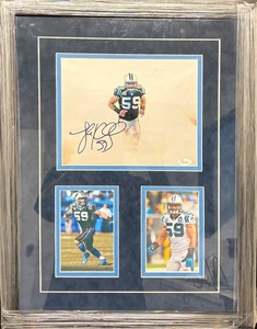 Luke Kuekly Panthers handsigniertes Auto 8x10 Gedenkmünze - JSA WP10552 - Bild 1 von 1