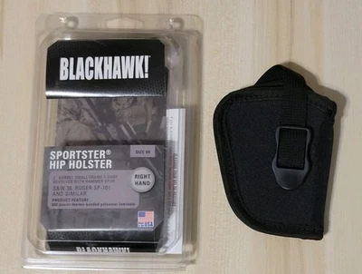 NEW Blackhawk 2” 5-SHOT Revolver Sportster OWB Hip Holster Right Size 9 USA - Image 1 of 4