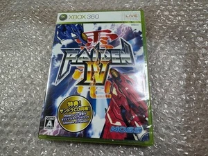 Raiden IV Microsoft Xbox 360 Japanese MOSS New Sealed - Picture 1 of 8