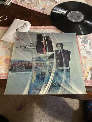 Mahler: Symphony #1, Bernstein/NY Phil, Columbia MS-7069, 2-Eye, EX/EX Foto 1 de 4