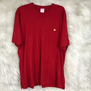 Herren T-Shirt Brooks Brothers Classic Rot XL 100% Baumwolle Polo Logo Tee - Bild 1 von 4