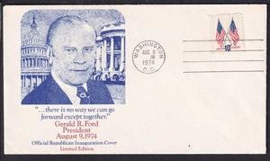 1974 Gerald Ford inaugural official RNC Republican National Committee - Picture 1 of 1