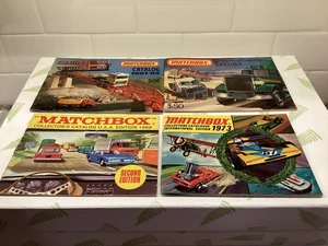 Original Vintage MATCHBOX LESNEY Catalogs 1969, 1973, 1981, 1982. Mint Cond. NSS - Picture 1 of 2