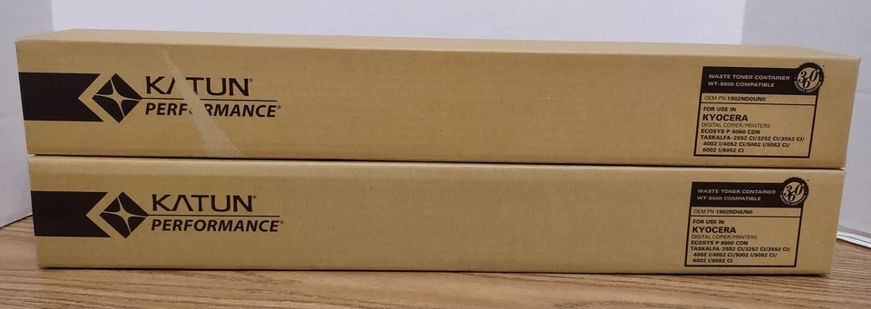 Katun Performance WT-8500 Waste Toner Container for Kyocera 1902ND0UN0 Lot of 2 - Image 1 of 1