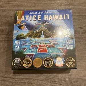 Latice Hawai'i Board Game - 2019 Adacio / Brent Vincent - New Sealed - Picture 1 of 5