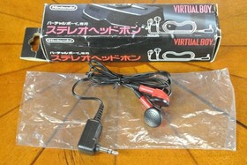 NEW Genuine Nintendo 3D Virtual Boy VB Earphones Earbuds Headphones Japan JP