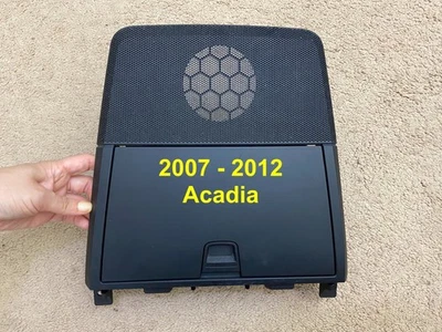 2007 - 2012 GMC Acadia Dash Compartment Storage Box Cubby Bin Speaker Cover USB Foto 1 de 4