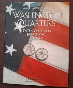 USA Washington Quarters 50 Münzen volles Album 1999 -2003 - Bild 1 von 11