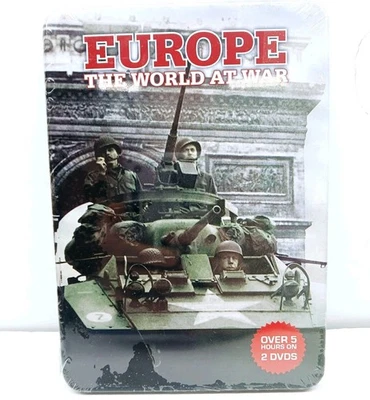 Europe: The World At War (DVD) Metal Case 2-Disc WW2 Film Region Free (New... - Image 1 of 3