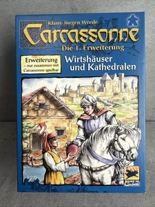 1. Erweiterung Carcassonne alte Version ◄ Vollständig - Neuwertig - Bild 1 von 3