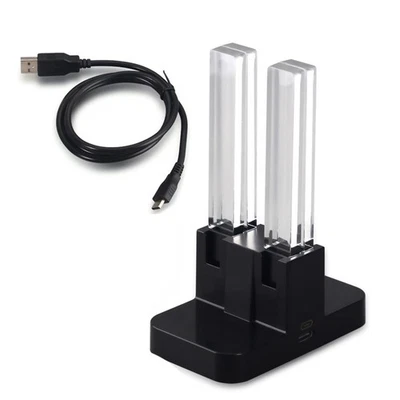 4 Ports Charger Dock Charging LED Stand Charger For Nintendo Switch Joy-Con E - Image 1 of 4