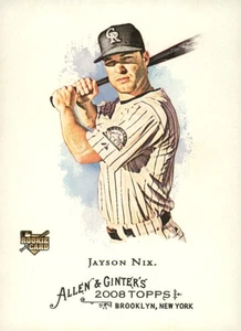 2008 Topps Allen & Ginter #82 Jayson Nix Colorado Rockies - Picture 1 of 2