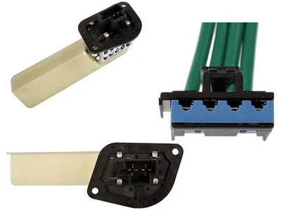 Kit de resistor de motor soprador HVAC para 2002-2006 Jeep Wrangler Dorman 38118FXQN 2003 - Imagem 1 de 2