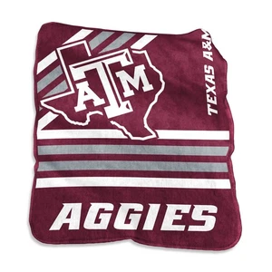 Texas A&M Aggies 50" x 60" Raschel Dorm Room Throw Soft Stadium Blanket - Picture 1 of 1