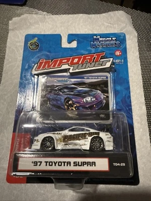 2004 1/64 Muscle Machines Import Tuner 1997 Toyota Supra - Image 1 of 4