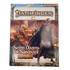 Pathfinder 2E RPG Adventure Path Seven Dooms für Sandpoint Taschenbuch 2. Auflage - Bild 1 von 4